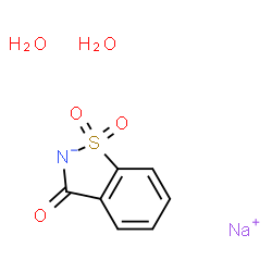 ChemSpider 2D Image | Saccharin sodium | C7H8NNaO5S