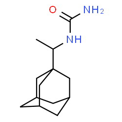 ChemSpider 2D Image | [1-(adamantan-1-yl)ethyl]urea | C13H22N2O