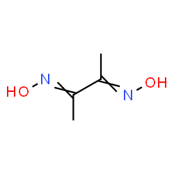 ChemSpider 2D Image | Dimethylglyoxime | C4H8N2O2