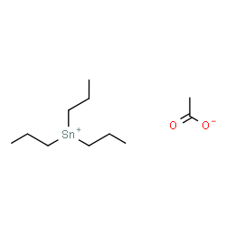 ChemSpider 2D Image | Tripropylstannanylium acetate | C11H24O2Sn