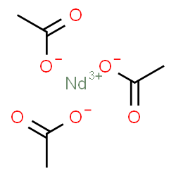 ChemSpider 2D Image | Neodymium acetate | C6H9NdO6