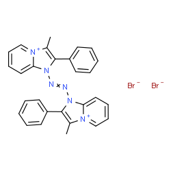 ChemSpider 2D Image | Fazadinium bromide | C28H24Br2N6