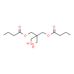 ChemSpider 2D Image | 2,2-Bis(hydroxymethyl)-1,3-propanediyl dibutanoate | C13H24O6