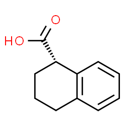 ChemSpider 2D Image | (S)-1,2,3,4-tetrahedro-naphthoic acid | C11H12O2