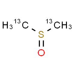 ChemSpider 2D Image | DMSO-13C2 | 13C2H6OS