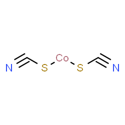 ChemSpider 2D Image | Cobalt(II) thiocyanate | C2CoN2S2