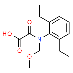 ChemSpider 2D Image | Alachlor OA | C14H19NO4