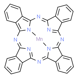 ChemSpider 2D Image | Manganese(II) phthalocyanine | C32H16MnN8