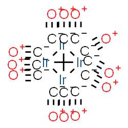ChemSpider 2D Image | Carbon monooxide - tricyclo[1.1.0.0~2,4~]tetrairidane (12:1) | C12Ir4O12