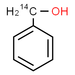 ChemSpider 2D Image | Phenyl(~14~C)methanol | C614CH8O