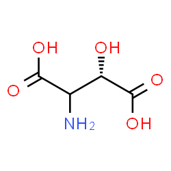 ChemSpider 2D Image | (3S)-3-Hydroxyaspartic acid | C4H7NO5