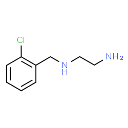 ChemSpider 2D Image | N-(2-Chlorobenzyl)-1,2-ethanediamine | C9H13ClN2