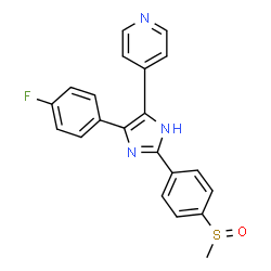 ChemSpider 2D Image | (R)-sb-203580 | C21H16FN3OS