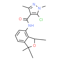 ChemSpider 2D Image | (R)-furametpyr | C17H20ClN3O2