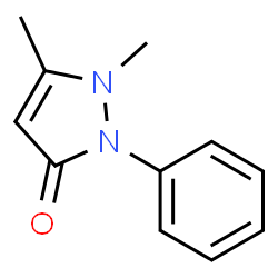 ChemSpider 2D Image | Phenazone | C11H12N2O