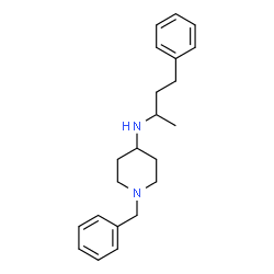 ChemSpider 2D Image | 1-Benzyl-N-(4-phenyl-2-butanyl)-4-piperidinamine | C22H30N2