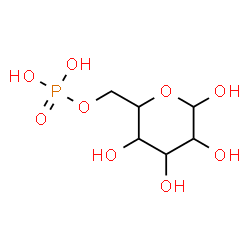 ChemSpider 2D Image | 6-O-Phosphonohexopyranose | C6H13O9P