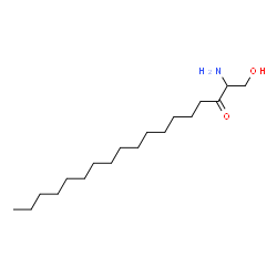 ChemSpider 2D Image | 2-Amino-1-hydroxy-3-octadecanone | C18H37NO2