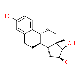 ChemSpider 2D Image | Estra-1(10),2,4-triene-3,16,17-triol | C18H24O3