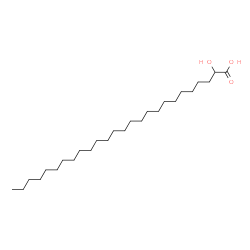 ChemSpider 2D Image | 2-Hydroxyhexacosanoic acid | C26H52O3