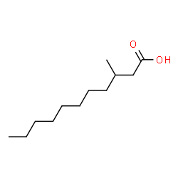 ChemSpider 2D Image | 3-Methylundecanoic acid | C12H24O2