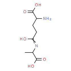 ChemSpider 2D Image | gamma-Glutamylalanine | C8H14N2O5