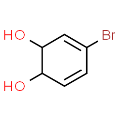 ChemSpider 2D Image | 4-Bromo-3,5-cyclohexadiene-1,2-diol | C6H7BrO2