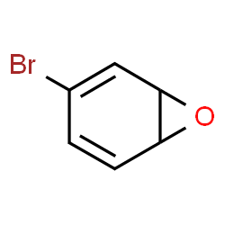 ChemSpider 2D Image | 3-Bromo-7-oxabicyclo[4.1.0]hepta-2,4-diene | C6H5BrO