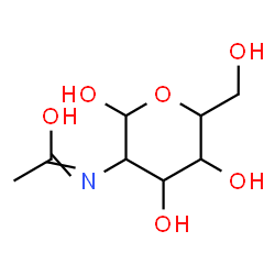 ChemSpider 2D Image | 2-Acetamido-2-deoxyhexopyranose | C8H15NO6