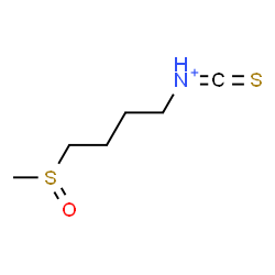 ChemSpider 2D Image | N-[4-(Methylsulfinyl)butyl](thioxo)methaniminium | C6H12NOS2