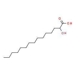 ChemSpider 2D Image | 2-Hydroxypentadecanoic acid | C15H30O3