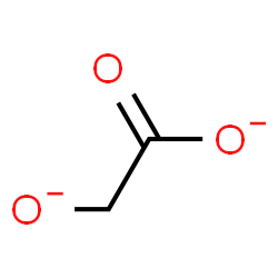 ChemSpider 2D Image | Oxidoacetate | C2H2O3