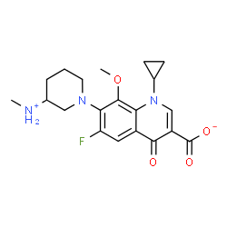 ChemSpider 2D Image | (S)-balofloxacin | C20H24FN3O4