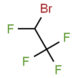 ChemSpider 2D Image | 2-Bromo-1,1,1,2-tetrafluoroethane | C2HBrF4