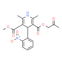 ChemSpider 2D Image | (R)-aranidipine | C19H20N2O7