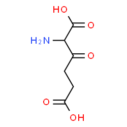 ChemSpider 2D Image | 2-Amino-3-oxohexanedioic acid | C6H9NO5