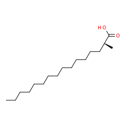 ChemSpider 2D Image | 2-Methylhexadecanoic acid | C17H34O2