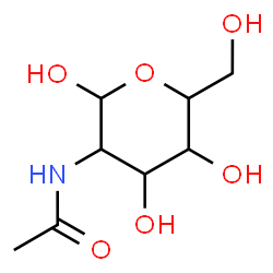 ChemSpider 2D Image | 2-Acetamido-2-deoxyhexopyranosato(2-) | C8H15NO6