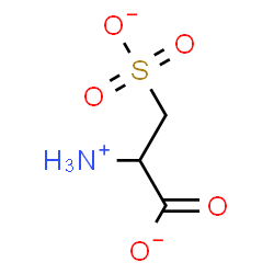 ChemSpider 2D Image | 2-Ammonio-3-sulfonatopropanoate | C3H6NO5S