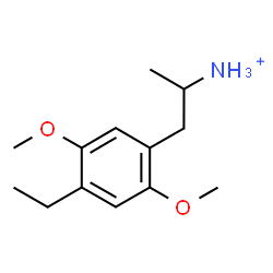 ChemSpider 2D Image | 1-(4-Ethyl-2,5-dimethoxyphenyl)-2-propanaminium | C13H22NO2