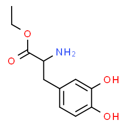 ChemSpider 2D Image | Ethyl 3-hydroxytyrosinate | C11H15NO4