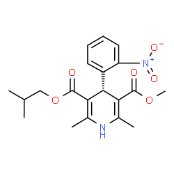 ChemSpider 2D Image | (R)-nisoldipine | C20H24N2O6