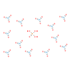 ChemSpider 2D Image | Trioxotungsten - phosphoric acid (12:1) | H3O40PW12
