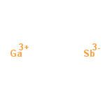InChI=1/Ga.Sb/q+3;-3