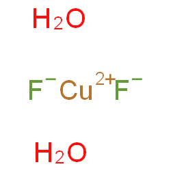 ChemSpider 2D Image | Copper(2+) fluoride hydrate (1:2:2) | H4CuF2O2