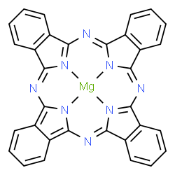 ChemSpider 2D Image | [29H,31H-Phthalocyaninato(2-)-kappa~4~N~29~,N~30~,N~31~,N~32~]magnesium | C32H16MgN8