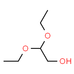 ChemSpider 2D Image | 2,2-Diethoxyethanol | C6H14O3