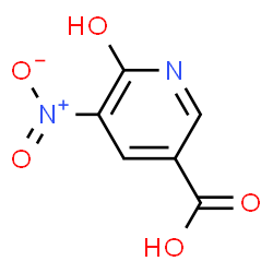 ChemSpider 2D Image | 6-Hydroxy-5-nitronicotinic acid | C6H4N2O5