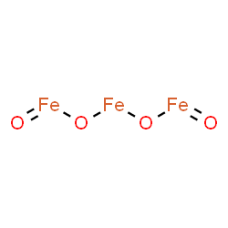 ChemSpider 2D Image | Iron(2+) bis[oxido(oxo)iron] | Fe3O4