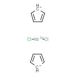 ChemSpider 2D Image | Niobocene dichloride | C10H10Cl2Nb